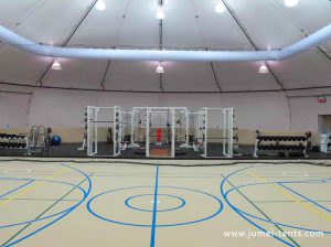 Clear span indoor GYM tent