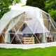 Glamping Dome Tent with Glass Window
