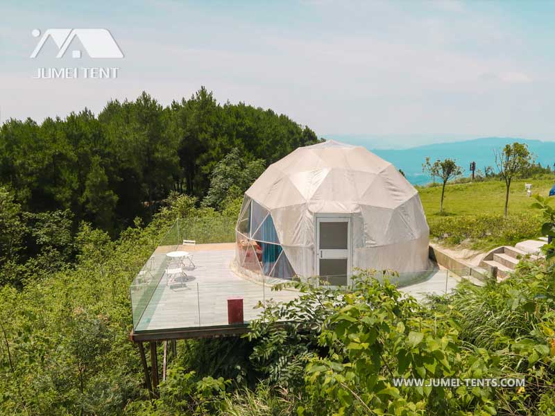 Glamping Dome Tent on the Mountain