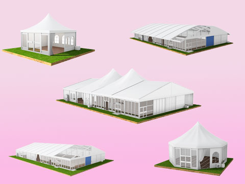 5 Types of Clear Span Wedding Tents