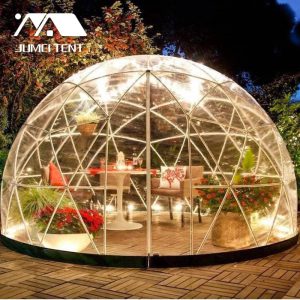Restaurant dome tent for dining out