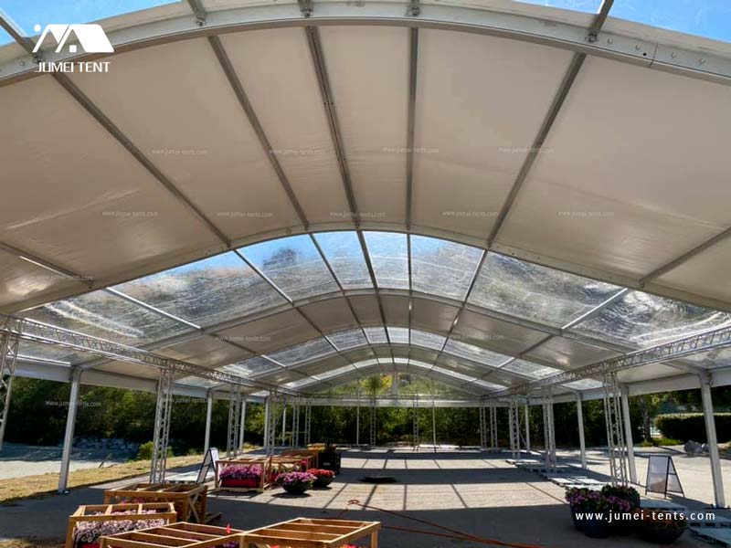 Large Clear Arcum Event Tent