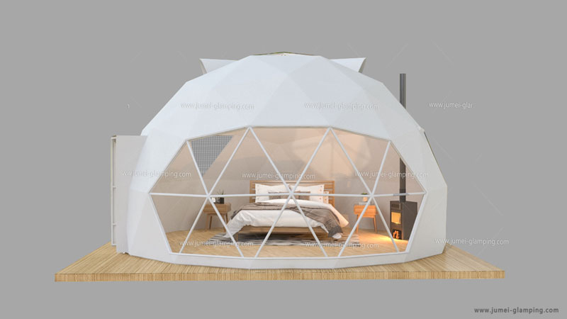 6M Glamping Dome with Stove