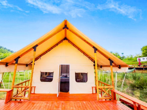 Luxury Safari Tent with Deck