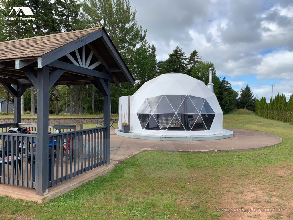 Elegant Glamping Dome on the Grass