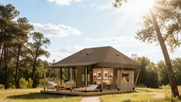 Canvas Safari Tents for Sale: Canvas vs. Glass Key Advantage Differences缩略图