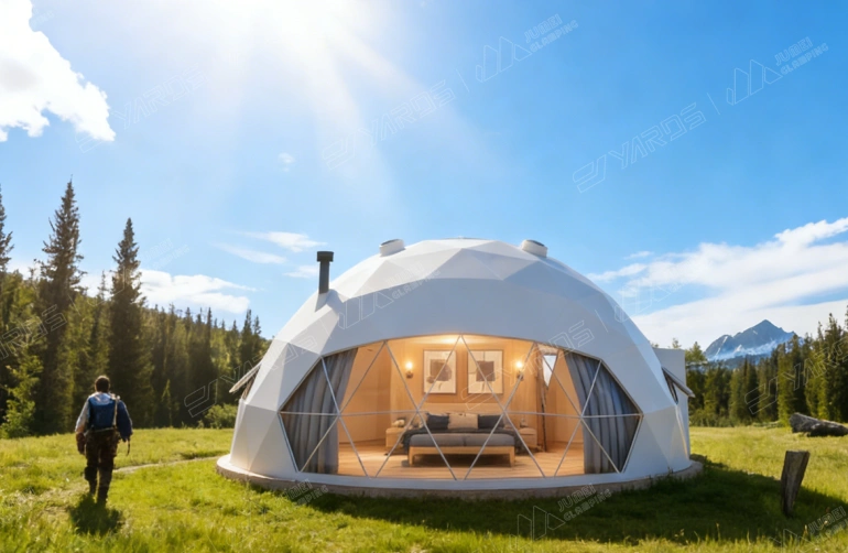 Glamping Domes for Sale: Materials and Color Options Explained插图