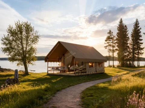 Safari Tent Canvas: Why Canvas Material Excels in Diverse Environments缩略图