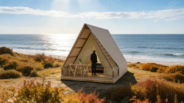 Glamping Luxury Wall Tent: A Smart Edge for Resort Investment缩略图