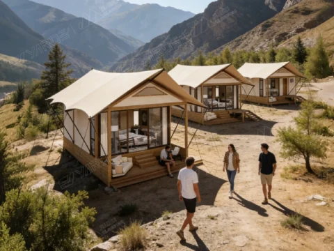 Custom Glamping Tents: Adaptability to Different Environments缩略图
