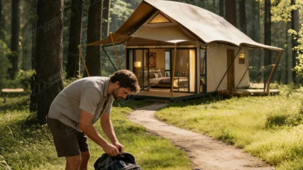 Canvas Safari Tents: Advantages of Canvas, Wood, and Aluminum Structures缩略图