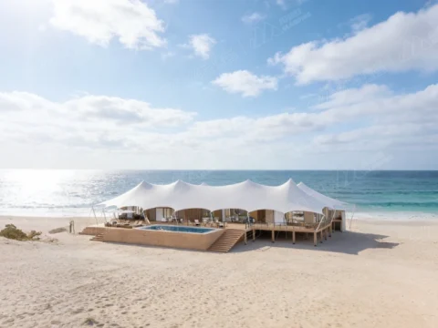 Stretch Beach Tent: Elevating the Beach Camping Experience缩略图 Stretch Beach Tent: Elevating the Beach Camping Experience缩略图