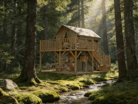 Safari Tent Glamping: Before Investing in Glamping缩略图