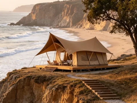 Outdoor Stretch Tent: Adaptability, Temperature & Durability缩略图