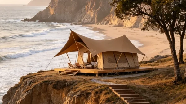 Outdoor Stretch Tent: Adaptability, Temperature & Durability缩略图