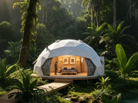Glamping Clear Dome: How Transparent Design Enhances Outdoor Views缩略图