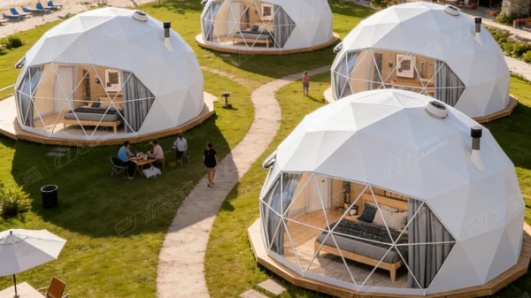 Luxury Glamping Dome: Eco-Friendly Outdoor Living in Nature缩略图 Luxury Glamping Dome: Eco-Friendly Outdoor Living in Nature缩略图