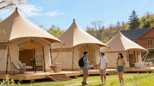 Custom Stretch Tents: Adaptability to Different Terrains缩略图 Custom Stretch Tents: Adaptability to Different Terrains缩略图