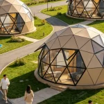Geodesic Glamping Domes for Sale: Transportation & Installation Guide缩略图 Geodesic Glamping Domes for Sale: Transportation & Installation Guide缩略图
