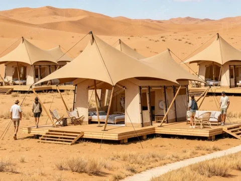 Stretch Tents Prices: Understanding Cost Structure and Desert Performance缩略图 Stretch Tents Prices: Understanding Cost Structure and Desert Performance缩略图