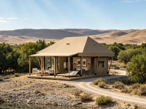 Permanent Glamping Tents for Sale: Why Private Bathrooms Matter缩略图