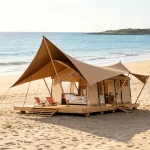 Stretch Beach Tent: Adapting to Coastal Outdoor Environments缩略图