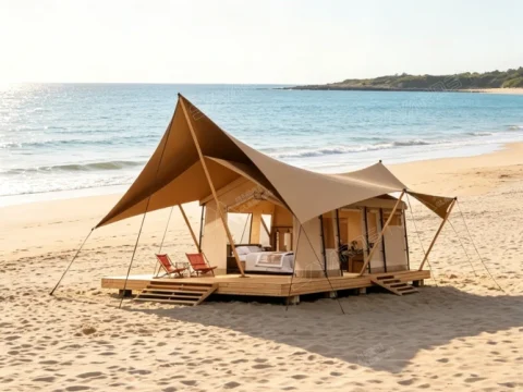 Stretch Beach Tent: Adapting to Coastal Outdoor Environments缩略图