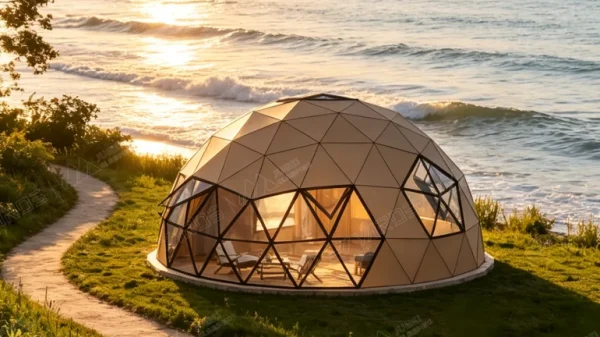 Geodesic Dome Glamping Tent: A Growing Opportunity for Outdoor Hotels缩略图 Geodesic Dome Glamping Tent: A Growing Opportunity for Outdoor Hotels缩略图