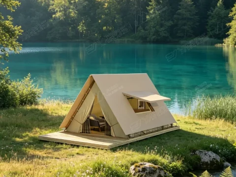 Canvas Glamping Tent: Affordable Comfort for Outdoor Living