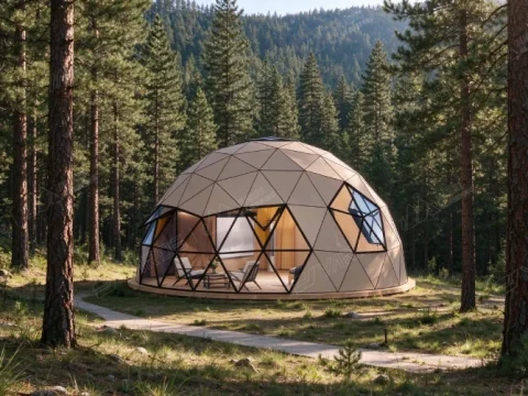 Luxe Dome Glamping: Advantages Over Traditional Tents and Prefab Houses