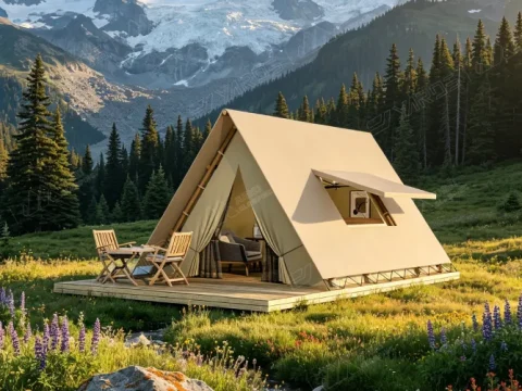 Glamping Tents With Bathroom For Sale: Comfort Meets Nature